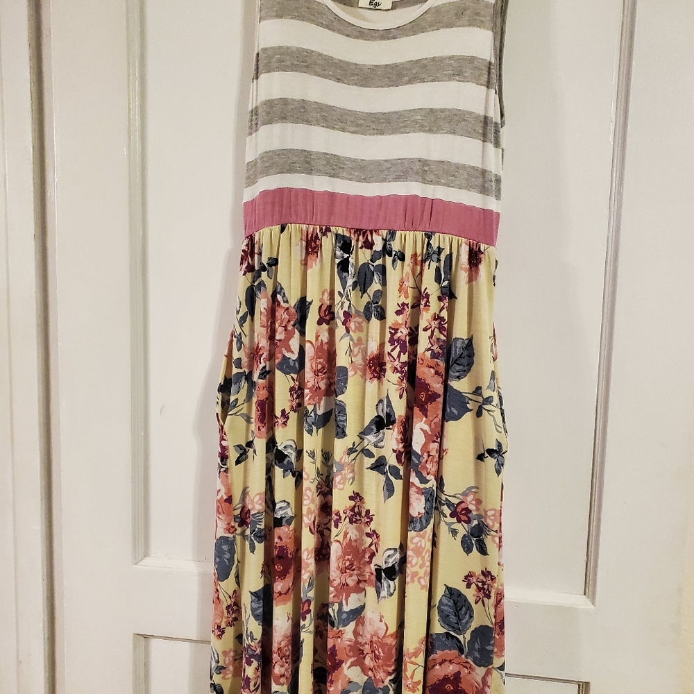 Sleeveless Sun Dress, EGY, Medium